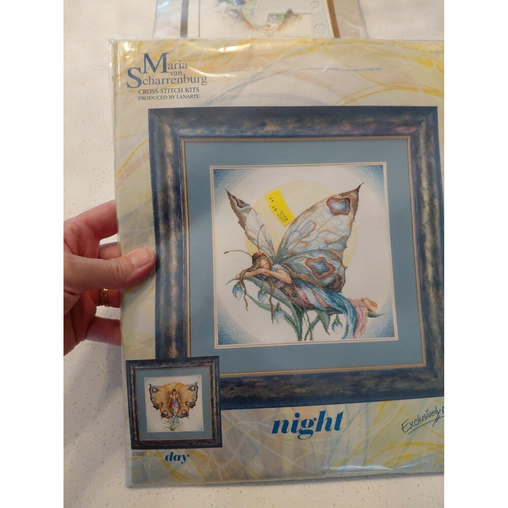 Lanarte Maria van Scharrenburg NIGHT Fairy Counted Cross Stitch Kit 23008